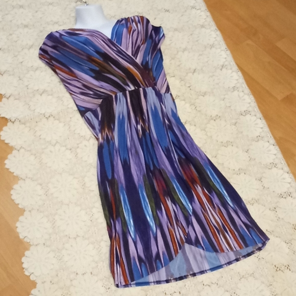 Anthropology- Donna Morgan Striped Dress👗 - Picture 9 of 14